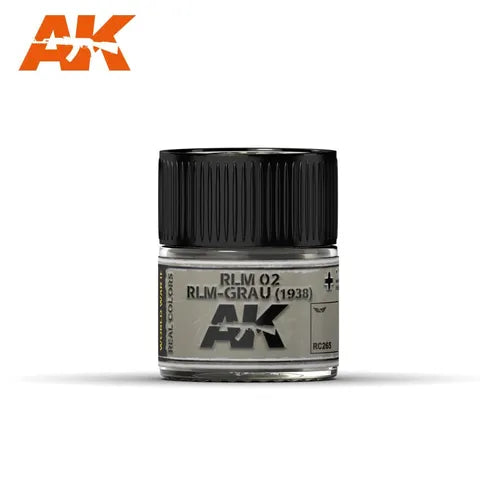 AK Interactive Real Colours RLM 02 RLM-Grau (1938)