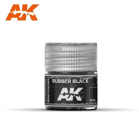 AK Interactive Real Colours Rubber Black10ml