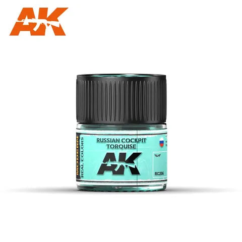 AK Interactive Real Colours Russian Cockpit Torquise 10ml