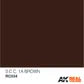 AK Interactive Real Colours S.C.C. 1A Brown 10ml