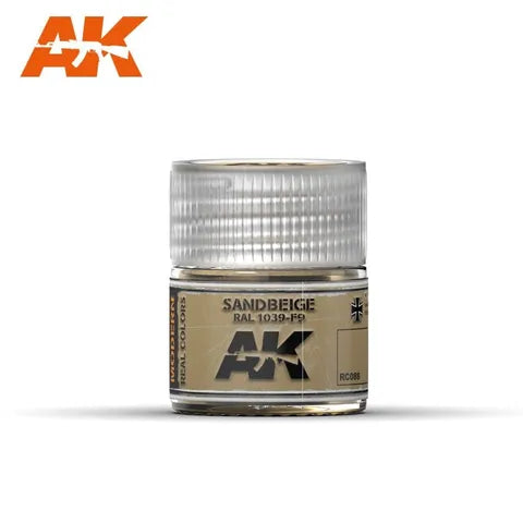 AK Interactive Real Colours Sandbeige RAL 1039 - F9 10ml