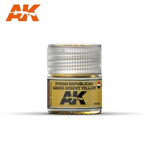 AK Interactive Real Colours Syrian Republican Guard Desert Yellow 10ml