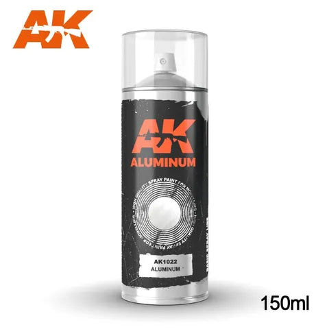 AK INTERACTIVE SPRAYS ALUMINIUM - SPRAY150ML