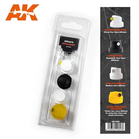 AK INTERACTIVE SPRAYS DIFFUSSERS SET 1