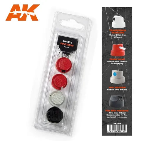 AK INTERACTIVE SPRAYS DIFFUSSERS SET 2