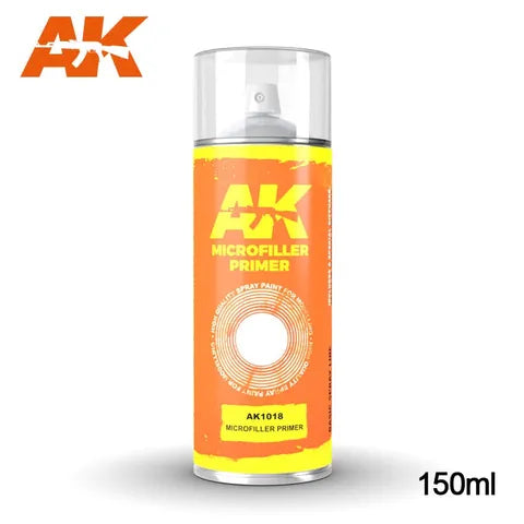 AK INTERACTIVE SPRAYS MICROFILLER PRIMER- SPRAY 150ML