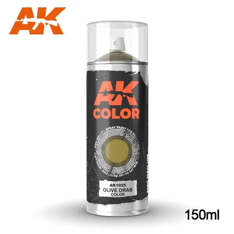 AK INTERACTIVE SPRAYS OLIVE DRAB COLOR -SPRAY 150ML