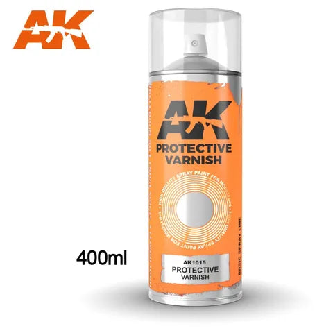 AK INTERACTIVE SPRAYS PROTECTIVE VARNISH- SPRAY 400ML