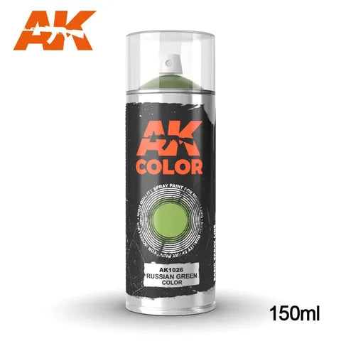 AK INTERACTIVE SPRAYS RUSSIAN GREEN COLOR - SPRAY 150ML