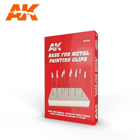 AK Interactive Tools Base For Metal Painting Clips