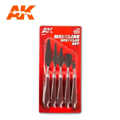 AK Interactive Tools Modeling Spatulas Set