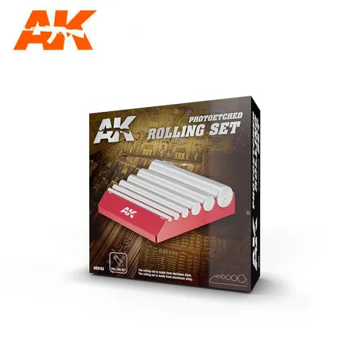 AK Interactive Tools Photo Etched Rolling Set