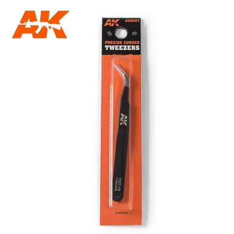 AK Interactive Tools Precise Curved Tweezers