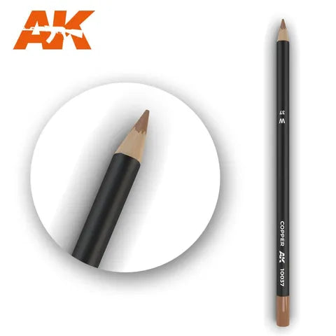 AK INTERACTIVE WATERCOLOUR PENCIL COPPER