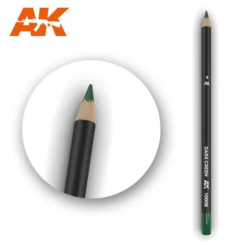 AK INTERACTIVE WATERCOLOUR PENCIL DARK GREEN