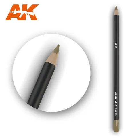 AK INTERACTIVE WATERCOLOUR PENCIL GOLD