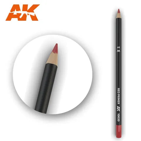 AK INTERACTIVE WATERCOLOUR PENCIL RED PRIMER