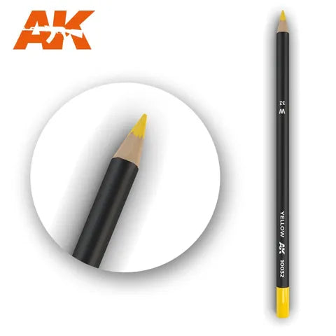 AK INTERACTIVE WATERCOLOUR PENCIL YELLOW