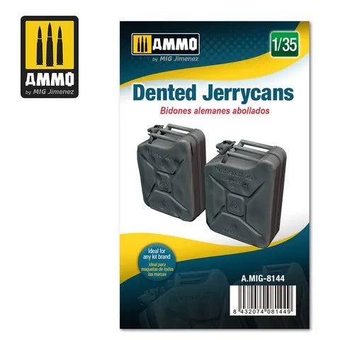 AMMO, 1:35 Dented Jerrycans