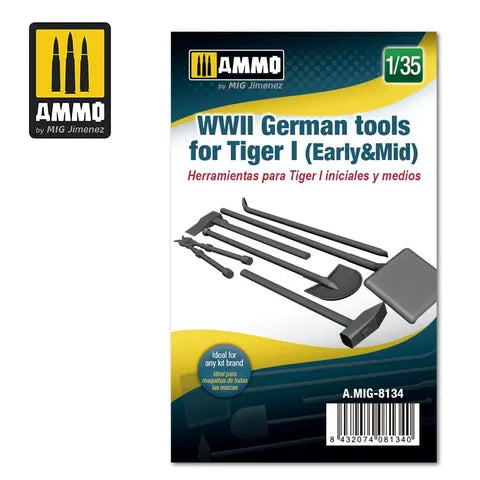 AMMO, 1:35 German Tools for Tiger I (Early & Mid)