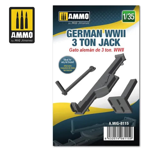 AMMO, 1:35 German WWII 3 ton Jack