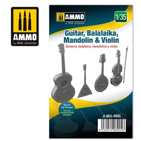 AMMO, 1:35 Guitar, Balalaika, Mandolin &Violin