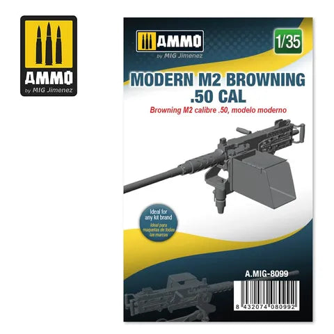 AMMO, 1:35 Moder M2 Browning .50 cal