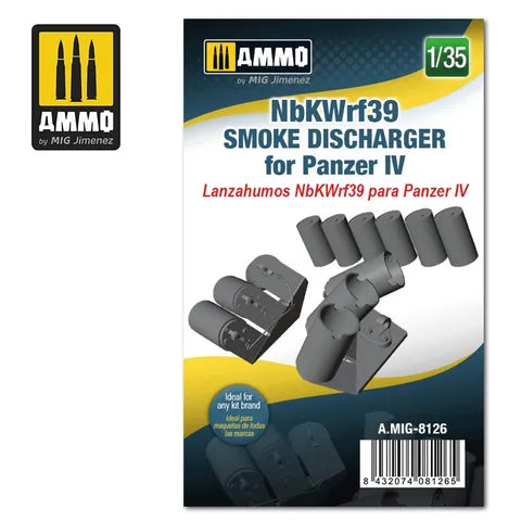 AMMO, 1:35 NbKWrf39 Smoke Discharged forPanzer IV