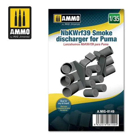 AMMO, 1:35 NbKWrf 39 Smoke Discharger for Puma