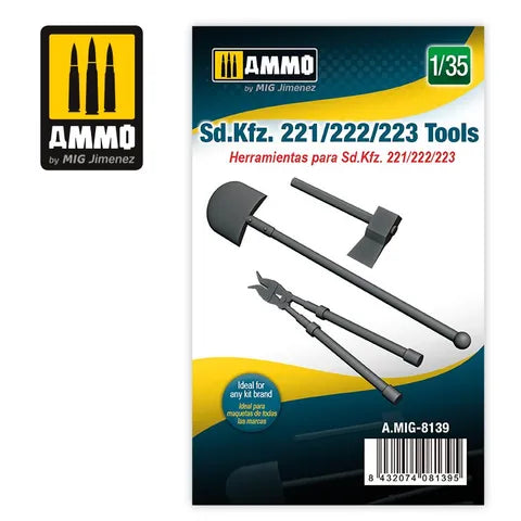 AMMO, 1:35 Sd.Kfz. 221:222:223 Tools