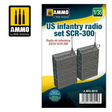 AMMO, 1:35 US Infantry Radio Set SCR-300