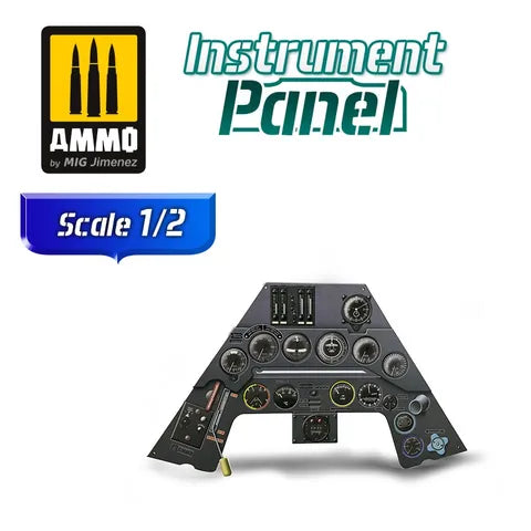 AMMO, Focke Wulf FW 190 A-3 InstrumentPanel 1:2 Scale