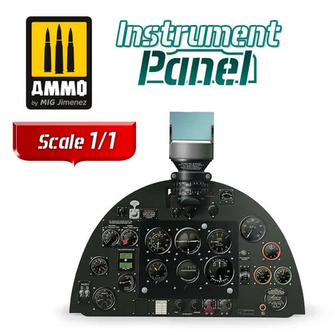 AMMO, Supermarine Spitfire Mk. Vb Instrument Panel 1:1 Scale