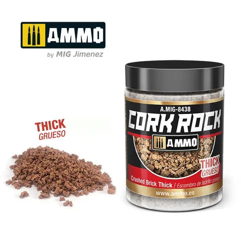 AMMO, TERRAFORM CORK ROCK Crushed BrickThick (100mL)
