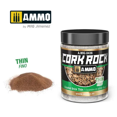 AMMO, TERRAFORM CORK ROCK Crushed BrickThin (100mL)