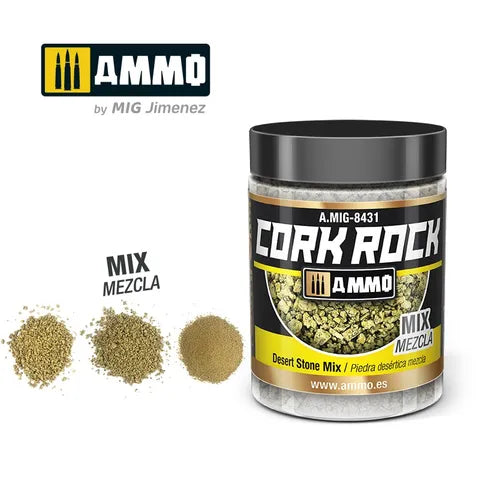 AMMO, TERRAFORM CORK ROCK Desert Stone Mix (100mL)