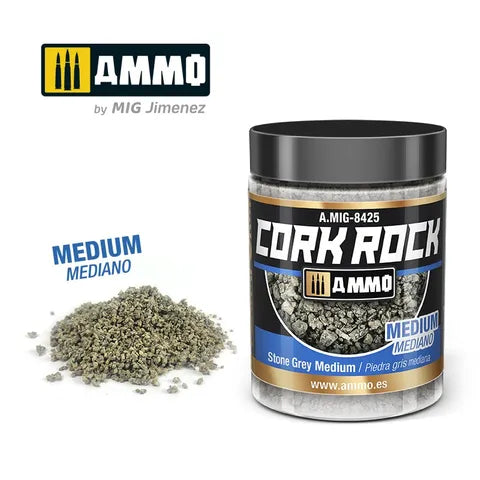 AMMO, TERRAFORM CORK ROCK Stone Grey Medium (100mL)