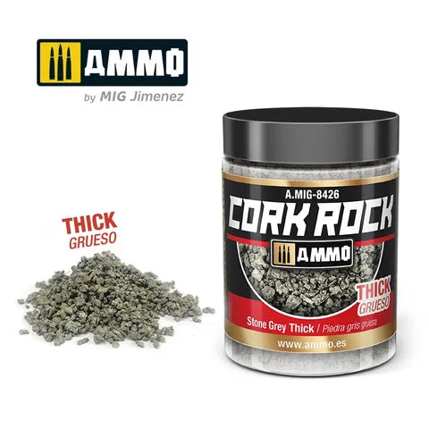 AMMO, TERRAFORM CORK ROCK Stone Grey Thick (100mL)