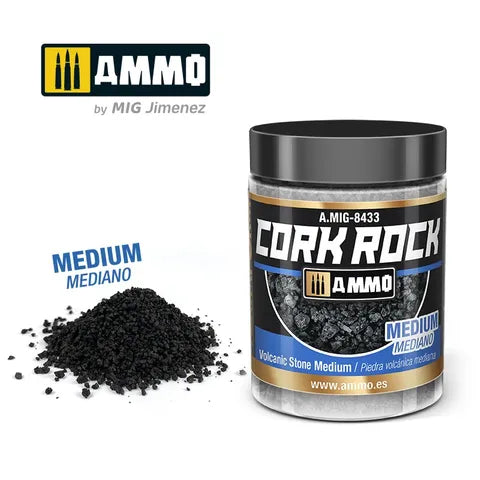 AMMO, TERRAFORM CORK ROCK Volcanic RockMedium (100mL)
