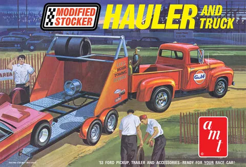 AMT 1:25 1953 Ford Pickup "Modified Stock Hauler" Gulf