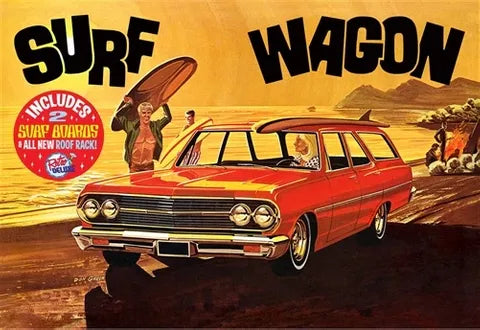 AMT 1:25 1965 Chevelle Surf Wagon