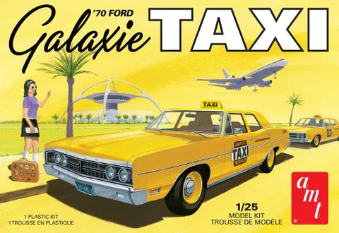 AMT 1:25 1970 Ford Galaxie Taxi