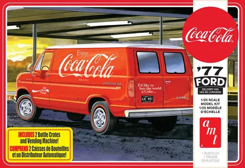 AMT 1:25 77 Ford Van W/Vend Mach (Coca-Cola)