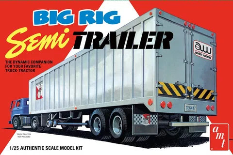 AMT 1:25 Big Rig Semi Trailer