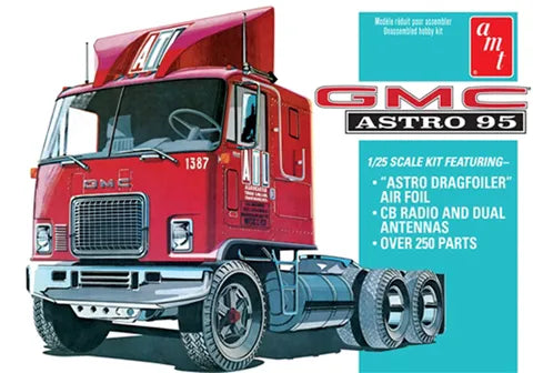 AMT 1:25 Gmc Astro 95 Semi Tractor