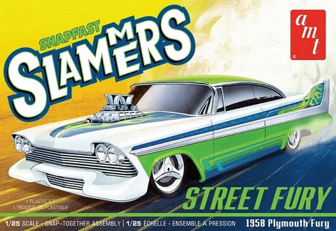 AMT 1:25 Street Fury 1958 Plymouth - Slammers SNAP
