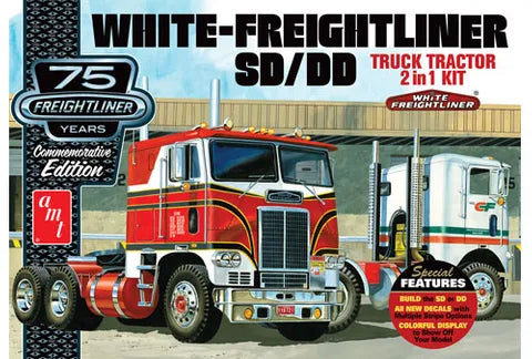 AMT 1:25 White Freightliner 2-In-1