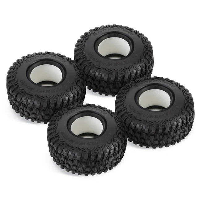 INJORA 2/4PCS 2.9" Soft Rubber Wheel Terrain Tires for 1/6 SCX6