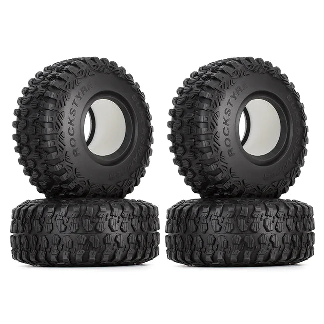 INJORA 2/4PCS 2.9" Soft Rubber Wheel Terrain Tires for 1/6 SCX6