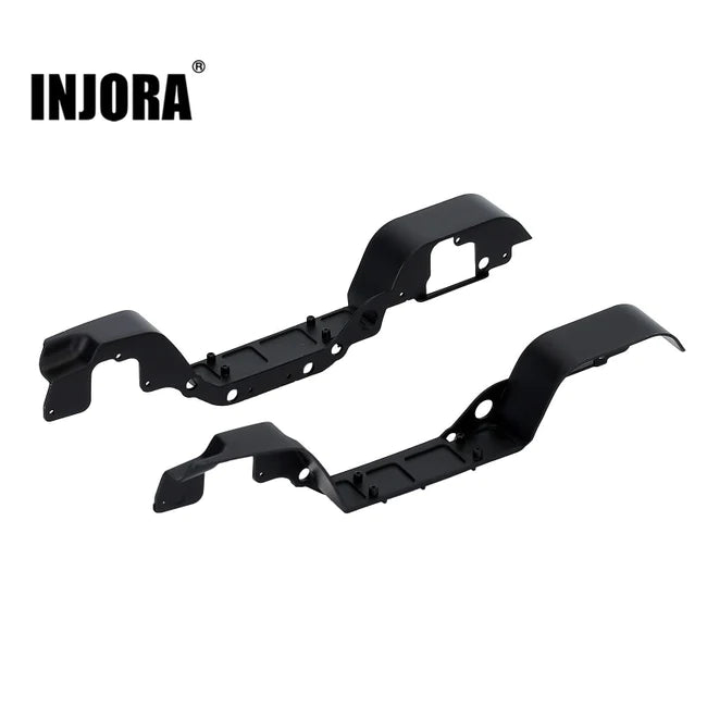 INJORA 2PCS Plastic Mud Flaps Inner Fenders for 1/24 Axial SCX24 Jeep Wrangler